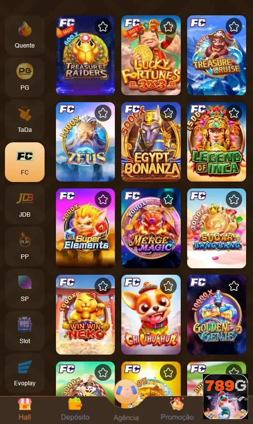 Jogador aproveitando serviços VIP na 789g